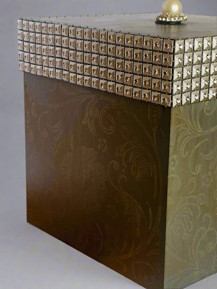 Metallic Decorative Box